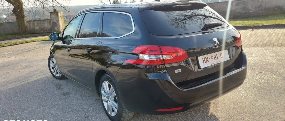 Peugeot 308 cena 29999 przebieg: 225680, rok produkcji 2015 z Lubawka małe 301